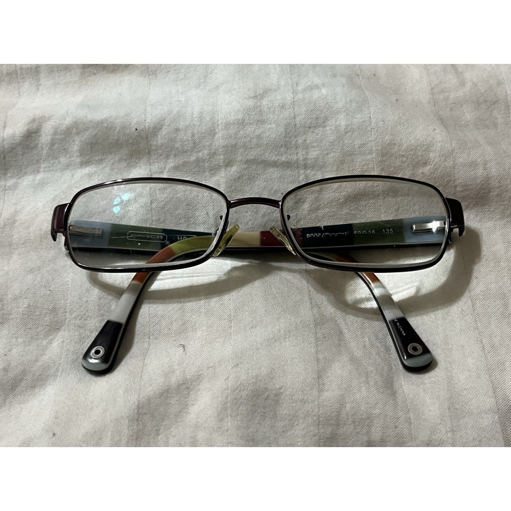 Coach Eyeglasses Frame HC5003 9032 Women's Purple Full Rim 50-16-135